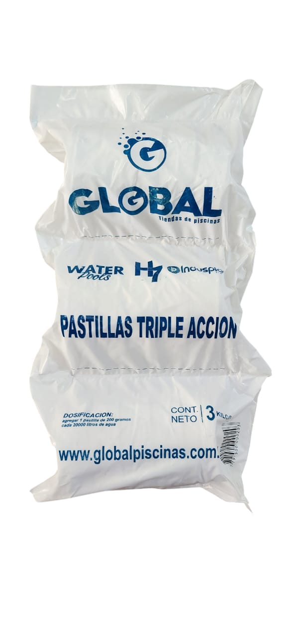 PASTILLAS TRIPLE ACCION X 3 KILOS
